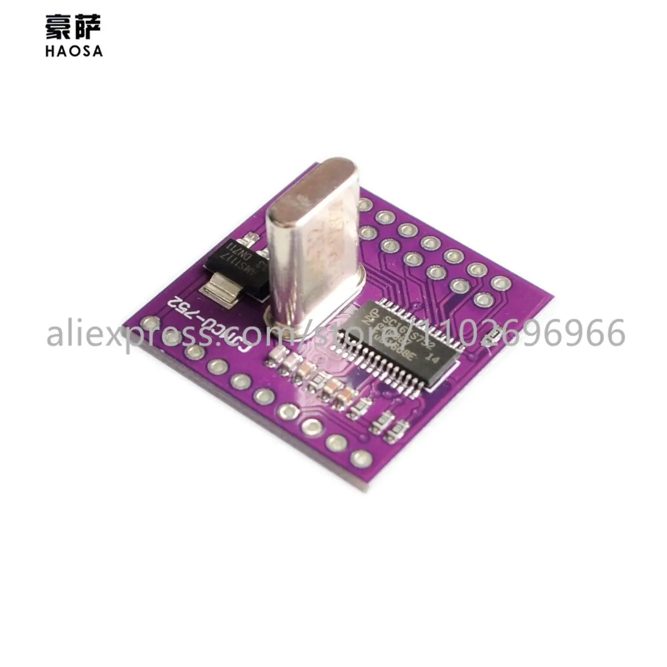 

1 шт., Двухканальный преобразователь CJMCU 752 SC16IS752 I2C/SPI