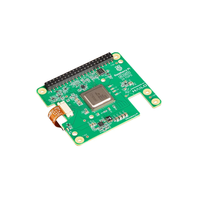 Официальная оригинальная модель Raspberry Pi 5 AI HAT+ Hailo8 13TOPS/26TOPS дополнительная плата PCIe