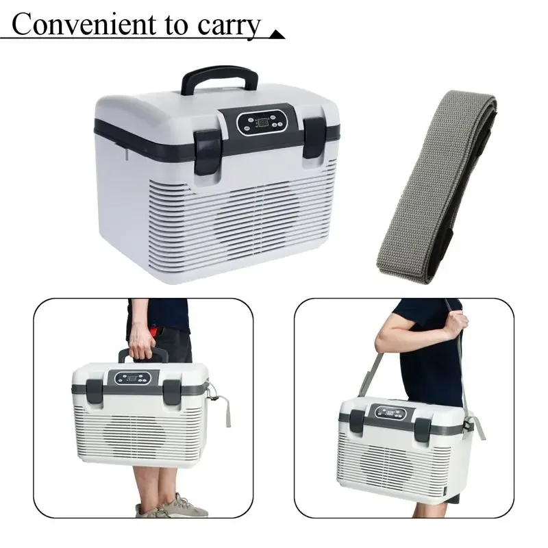 

DC12-24V/AC220V 20L Freeze heating -5~65 Degrees Car Refrigerator Fridge Compressor for Car Home Picnic Refrigeration heating