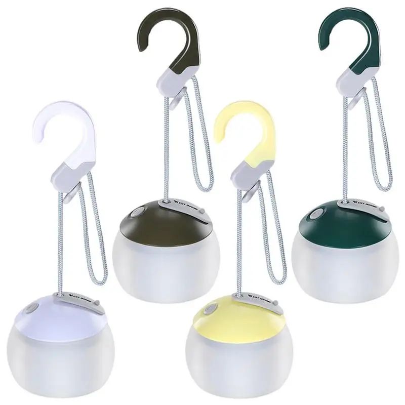 

Портативный фонарь для кемпинга, водонепроницаемый фонарь для кемпинга с USB-зарядкой, 3 режима освещения, фонарики для кемпинга