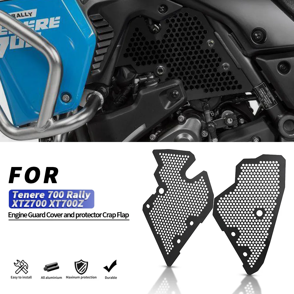 

Защитная крышка и протектор двигателя мотоцикла для Yamaha Tenere 700 2019 2020 2021 Tenere700 XTZ700 XT700Z Tenere Rally