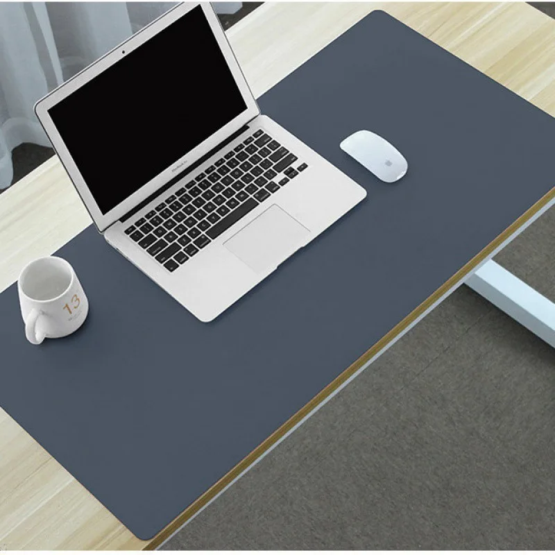 

Силиконовый Настольный коврик, водонепроницаемый коврик для офисного стола, большой коврик для мыши, цветной кожаный коврик для письма, сту...