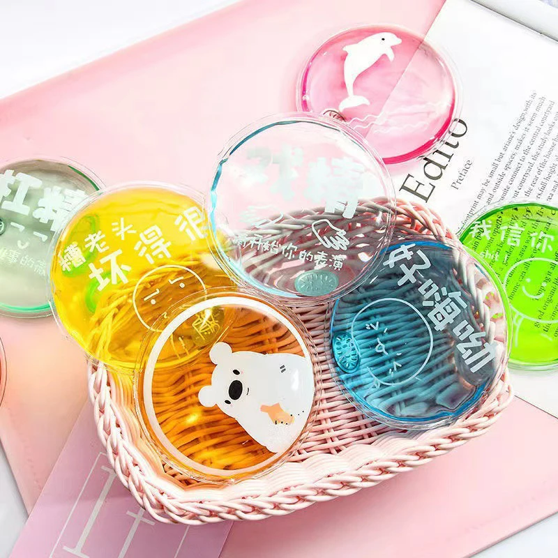 1 шт. грелки для рук сумки с героями мультфильмов креативные многоразовые гелевые