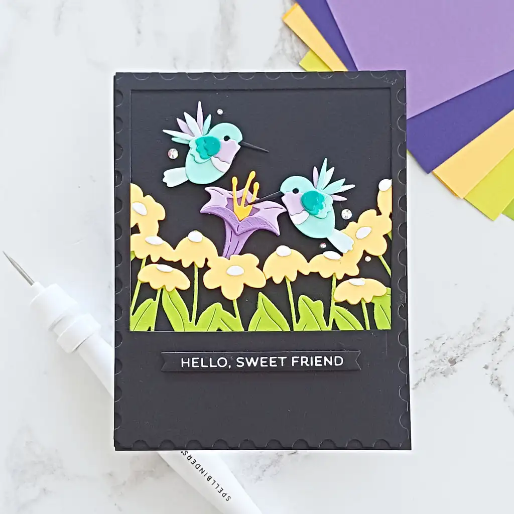 Фото Металлические штампы Hummingbirds Delight для украшения своими руками, скрапбукинга, бумажных карточек, альбом, тиснение, штамп для рукоделия, 2026, новая весна №3