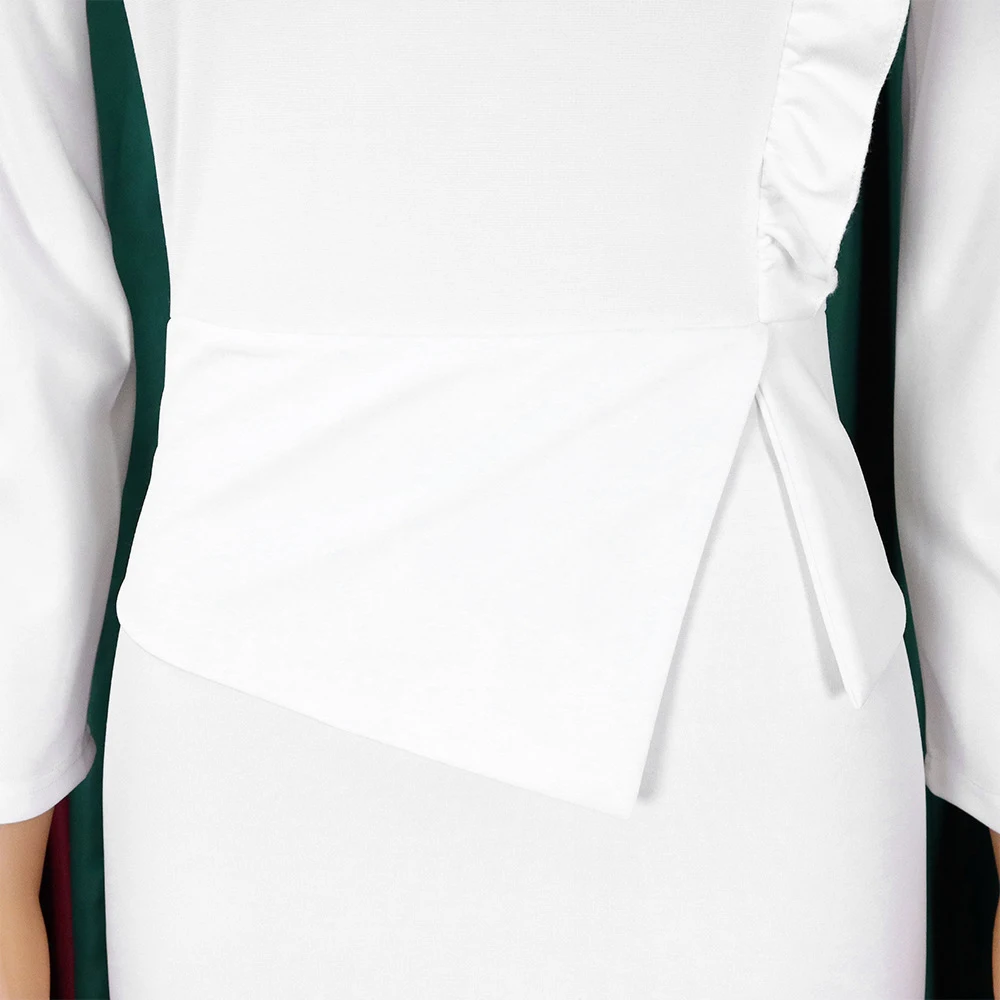 Платье-миди женское средней длины элегантный офисный наряд для женщин старшего