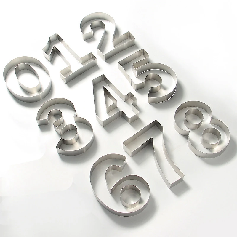 1 Набор 0-8 цифр форма для торта инструменты украшения тортов кондитерские изделия