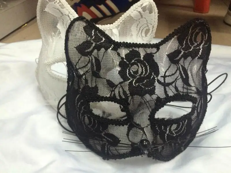 1 шт. кружевная маска лисы для Хэллоуина искусственная маскарадная фотография