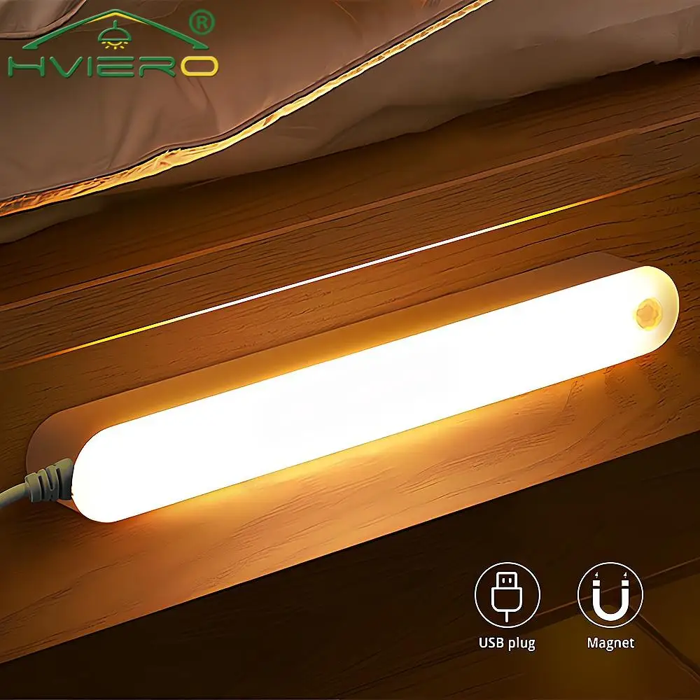 Usb Светодиодный Аккумулятор С Длинной Полосой Небольшой Ночник Интеллектуальный