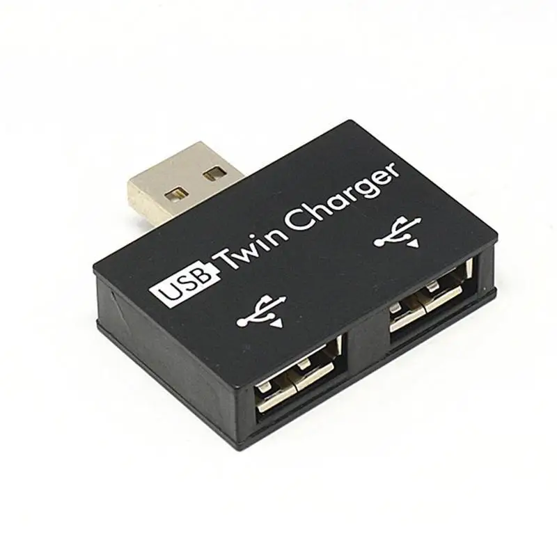 USB-разветвитель для зарядки и передачи данных с двумя портами USB 1/2