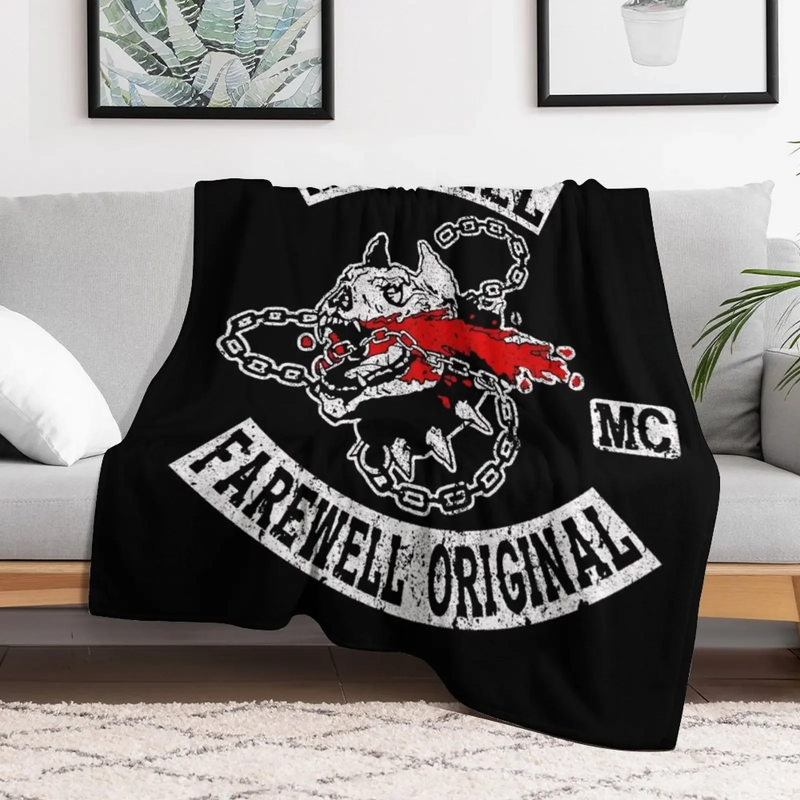 Одеяло Mongrel Motorcycle Club декоративные тонкие фланелевые одеяла