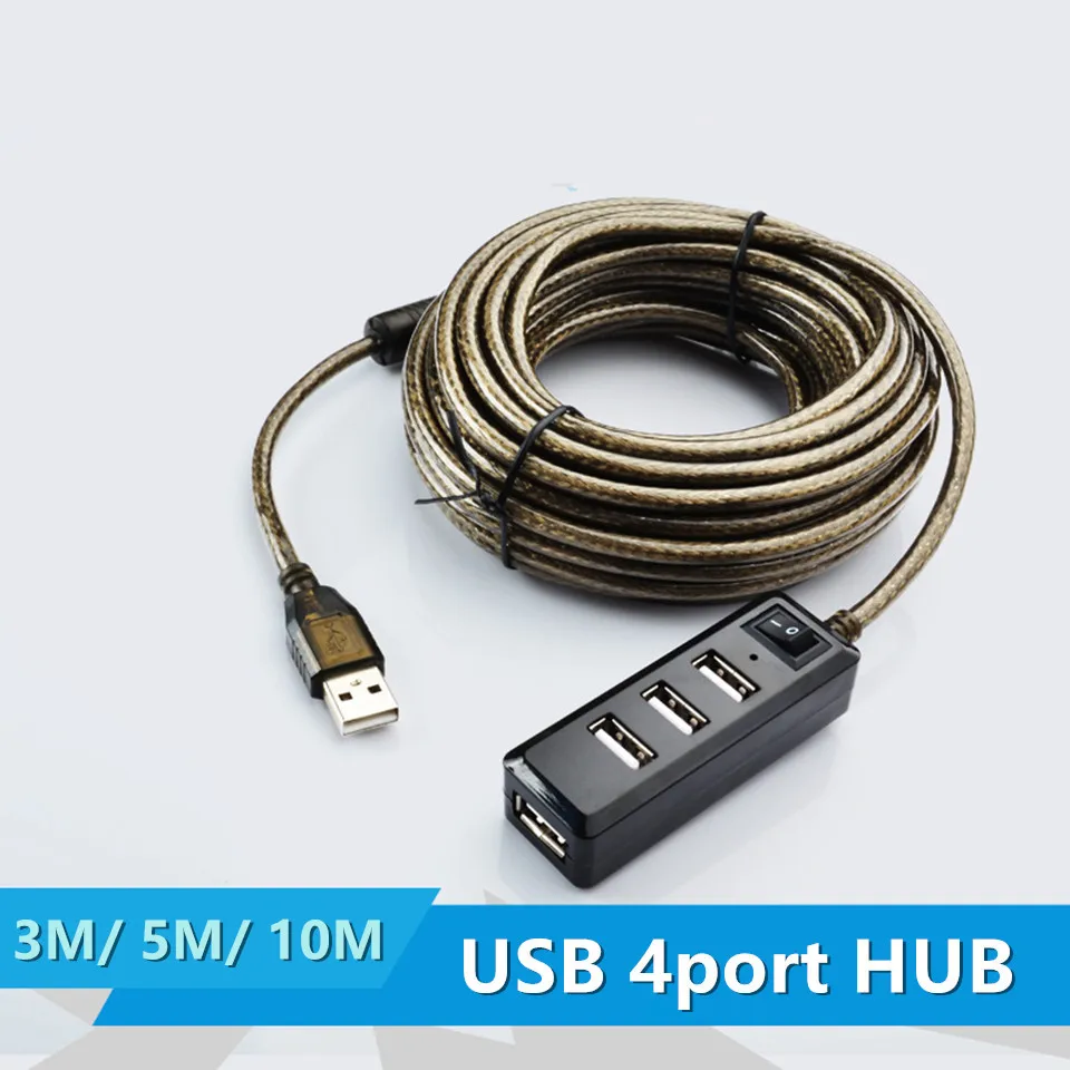 Активный USB-хаб PowerPlant USB 2.0 7 портов