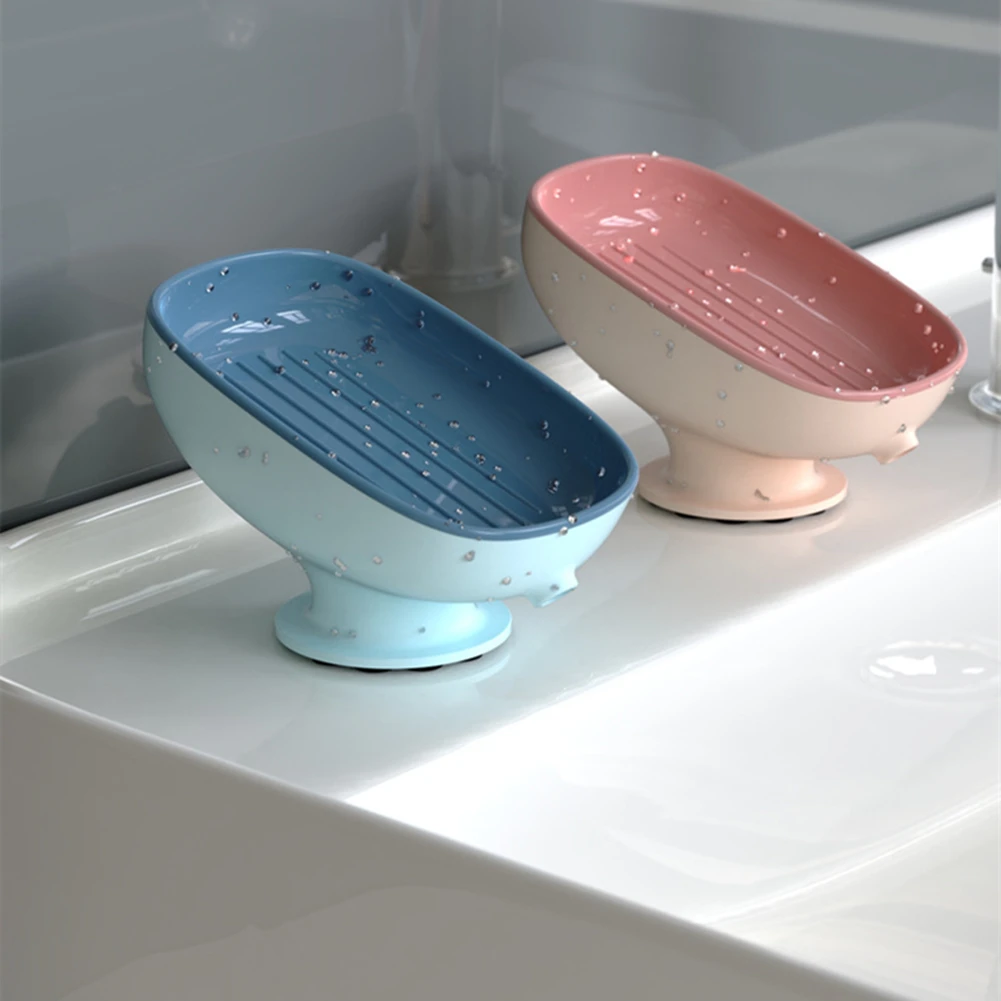 

New Soap Dish Box Soap Holder Drain Rack Toilet Drain Soap Box Cup Travel Bathroom Accessory Bathroom Soap Organizer Box