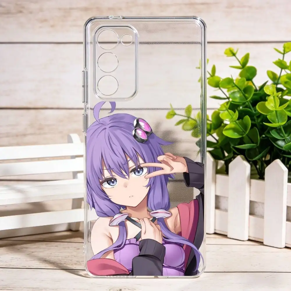 Фото Прозрачный чехол Yuzuki Yukari Cute для Samsung Galaxy S24 S25 S23 S22 S21 №2