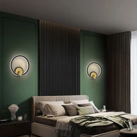 wall lamp with spotlights aluminum rotatable nordic bedside reading wall light aisle corridor new lamp bedroom cloakroom
