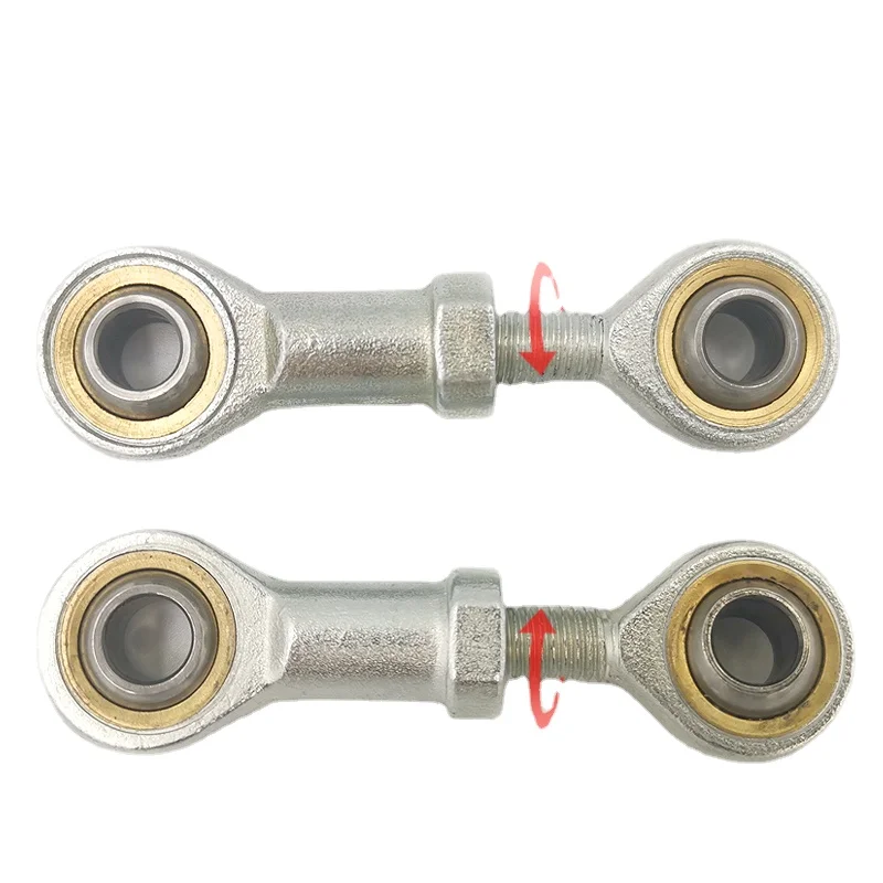 

10 шт. SA5 SA15 S8 SAL8 SI SIL 5 6 8 10 12 TK метрический штекер левый, гнездовой, правый резьбовой стержень, концевые подшипники SI8 SI10 SI8 SIL6