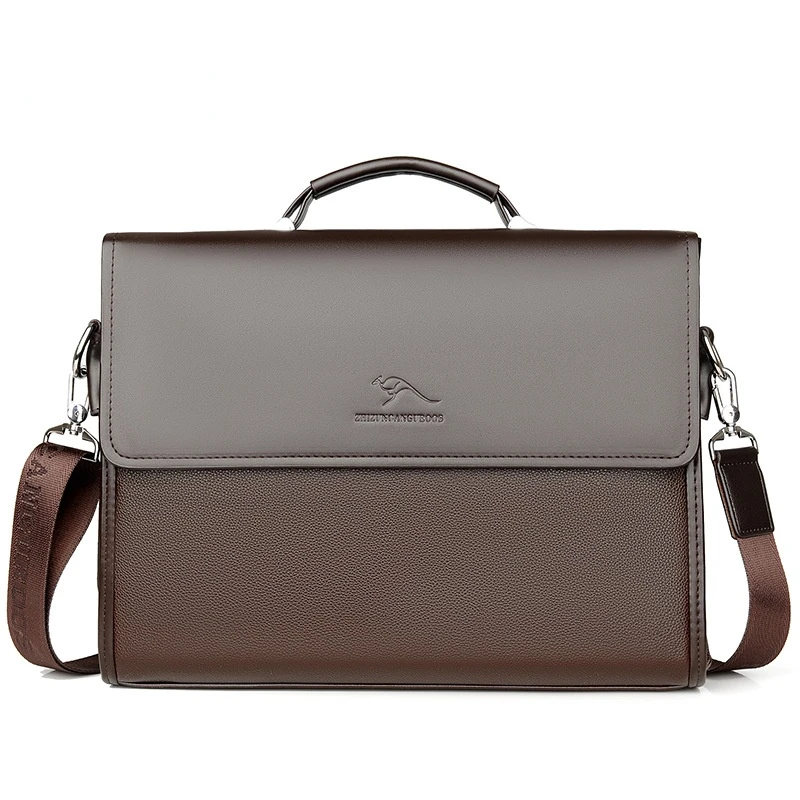 Men's Tote Bag Top Pu Leather Men Briefcase Handbags for Men 2022 New Man Laptop Bags Business Male Shoulder Luxury Designer Bag
