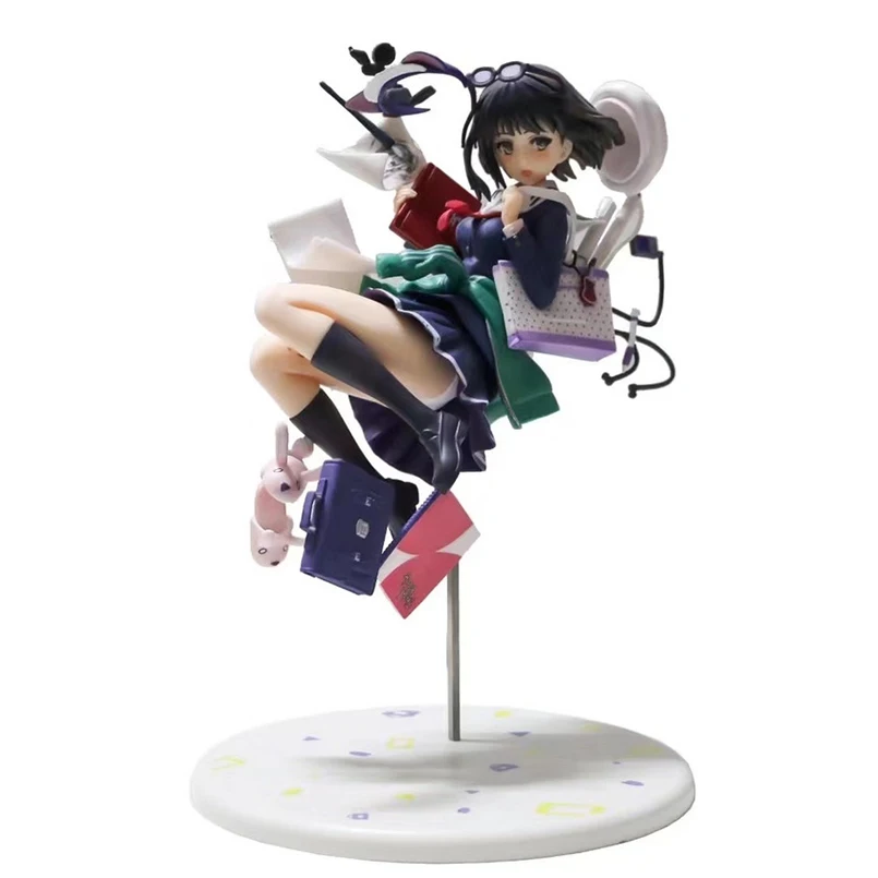 

23cm Anime How to raise her dull Figure Katou Megumi PVC Action Figure Model Collectible model Toys Kid Gift