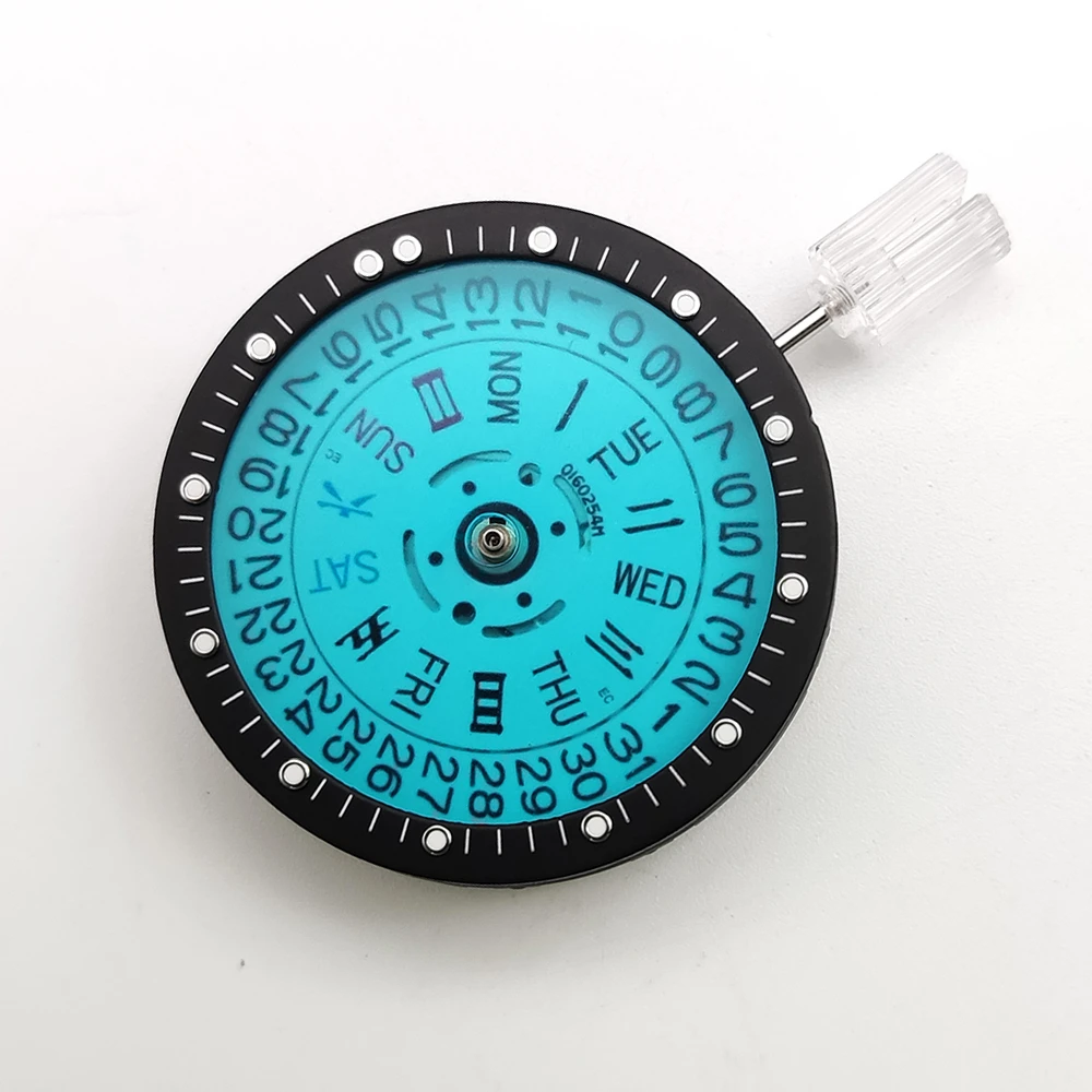 Fashion Transparent Dial 28.5mm Watch Faces For NH35 NH36 NH38 NH70 4R Movement Watch Accessories Multicolored Dial