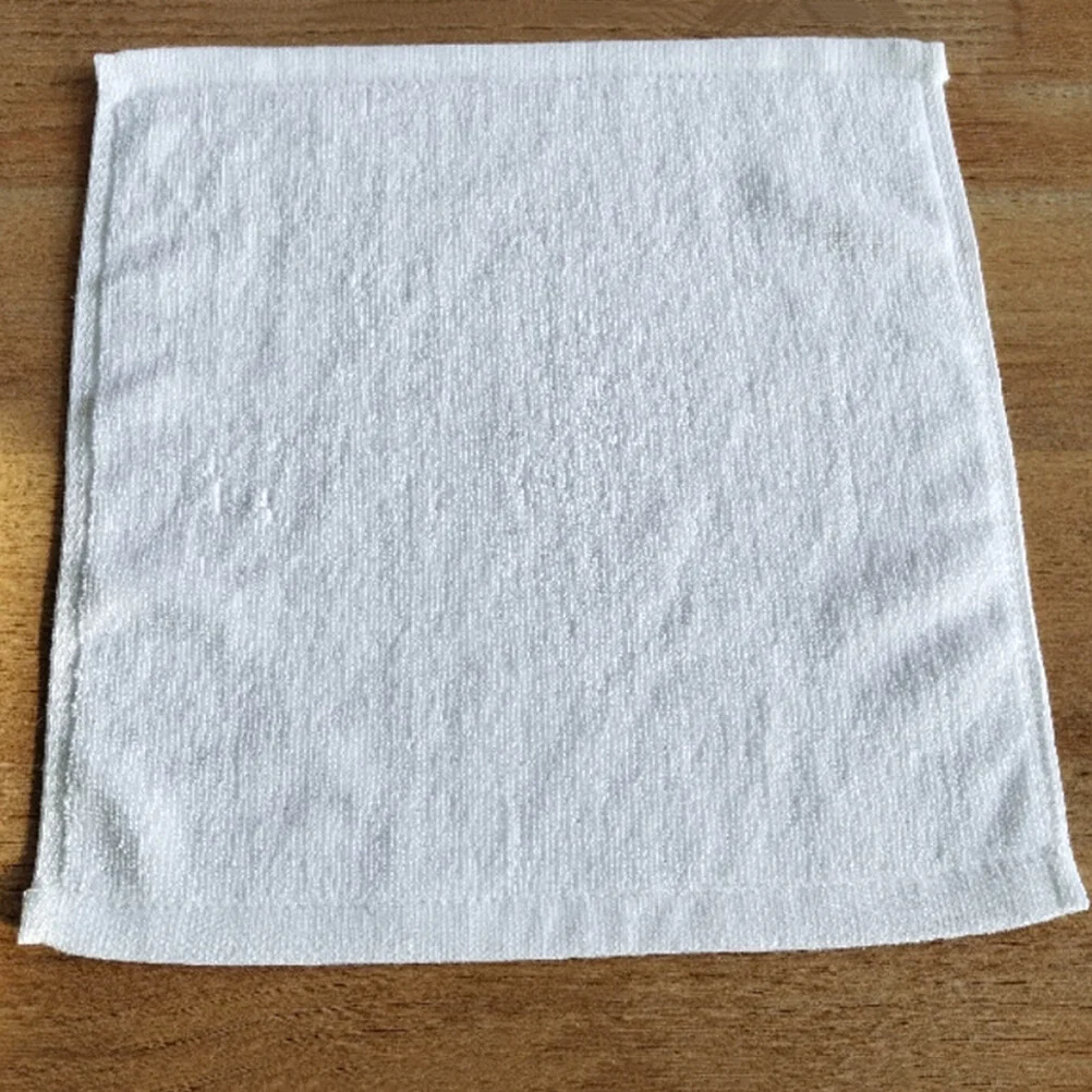 

Scarf Disposable Disposable Towel Women Cotton Hotel Napkins Handkerchief Bathroom White