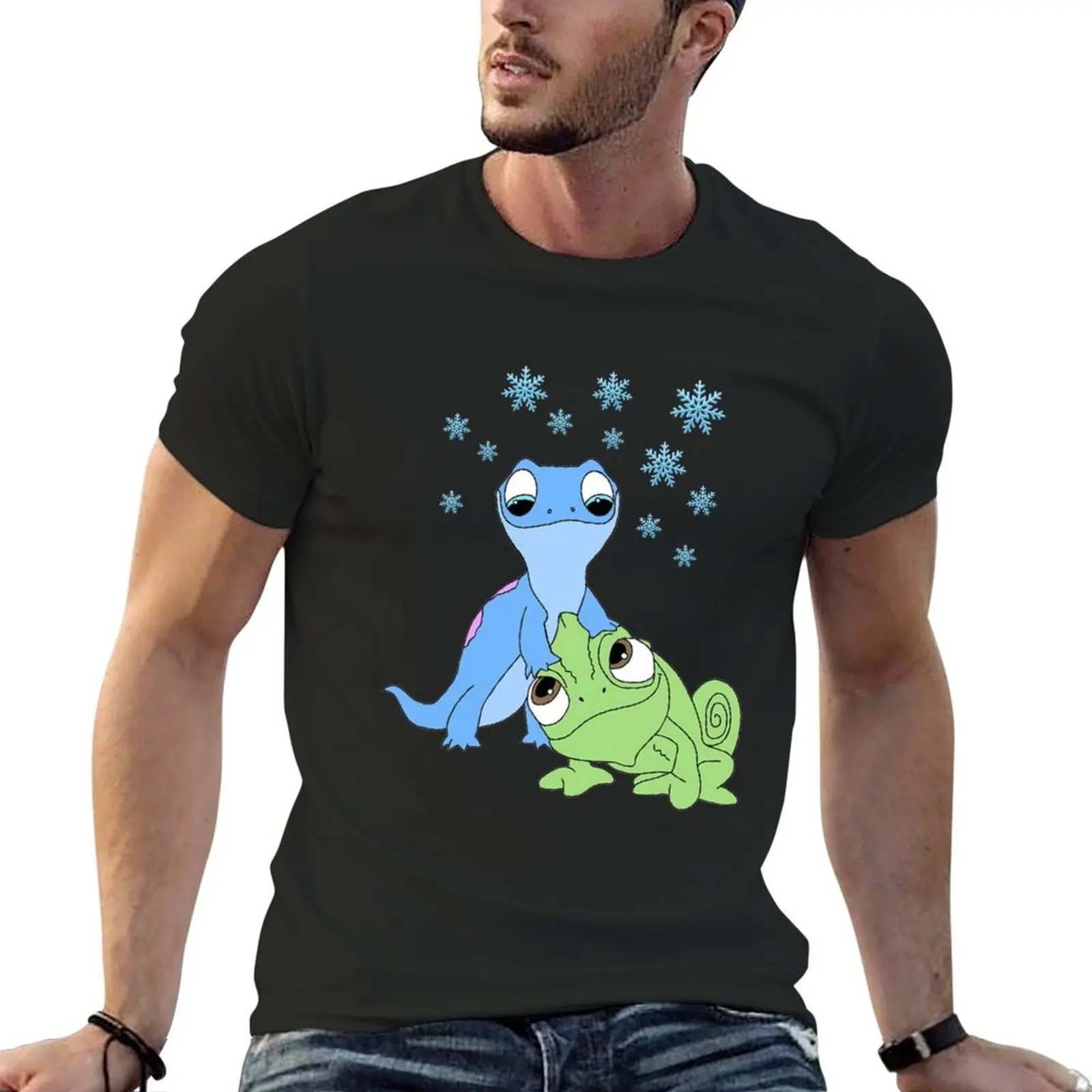 Футболка мужская с графическим принтом Брюни и Паскаль