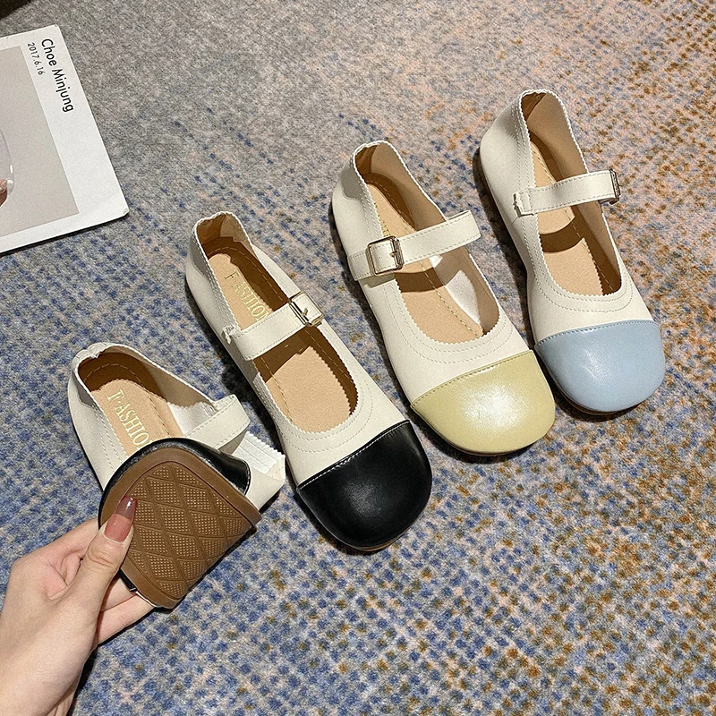 

Кроссовки женские с круглым носком, модная повседневная базовая обувь на плоской подошве, с ремешком с пряжкой, с розами, разноцветные, для о...