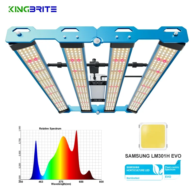 Нет налога в ЕС! KingBrite 240 Вт LM301H EVO с красными светодиодами Osr Samsung Led Grow Light Замена QB288