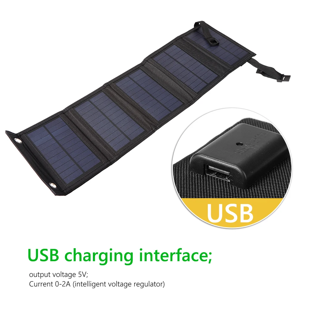 Складная солнечная панель с USB-портом 1 5-20 Вт |