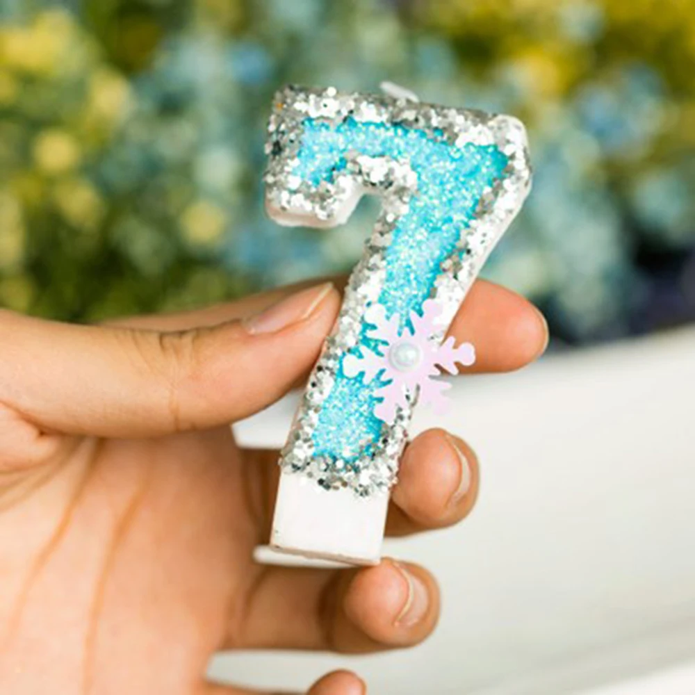 Цифровая Свеча на заказ день рождения годовщину детское креативное украшение