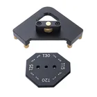 Радиус для деревянной панели, R-пластина, быстрозажимная фреза, настольное бит, угловой зажим, обрезной станок, Круглый Угловой шаблон, набор деревообрабатывающих инструментов