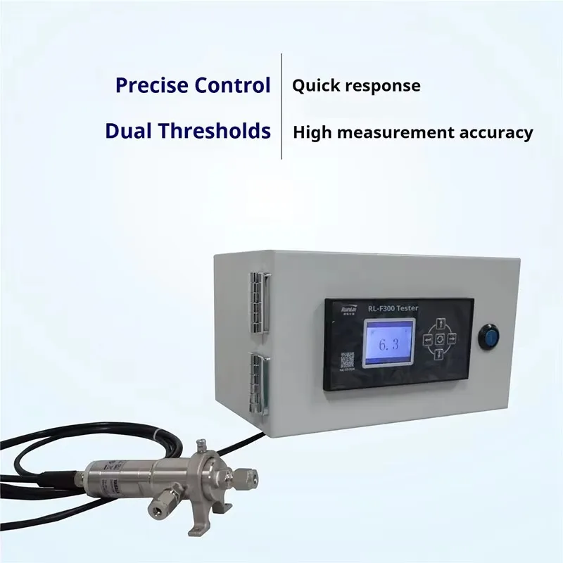 Фото Runlai Intelligent F300 Взрывозащищенный измеритель точки росы Микротестер воды Настраиваемый детектор следов воды №4
