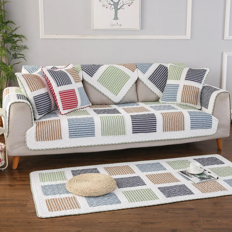 

Four Seasons Universal Sofa Towel Cotton Non-slip Pillow Europe Style Sofa Cover Sofa Cushion Plaid Couch Cover