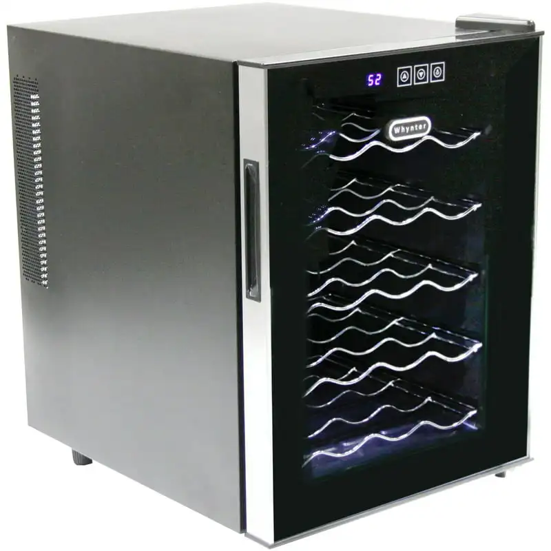

Free shipping Thermoelectric Wine Cooler, Black