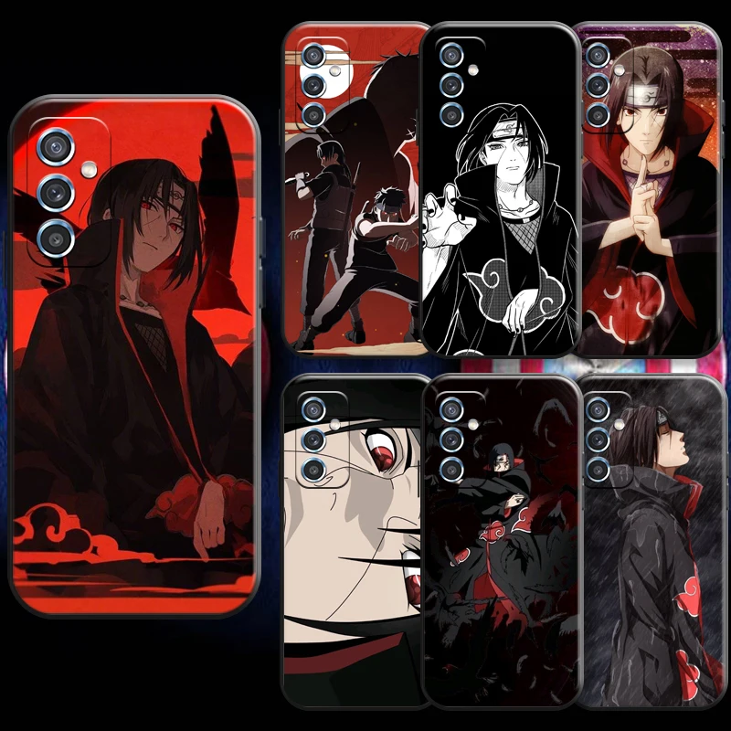 

Bandai Naruto Sasuke Plate For Huawei Y6 2019 Y9 2018 Y7 Y9 Prime 2019 Phone Case Carcasa Liquid Silicon Black Back