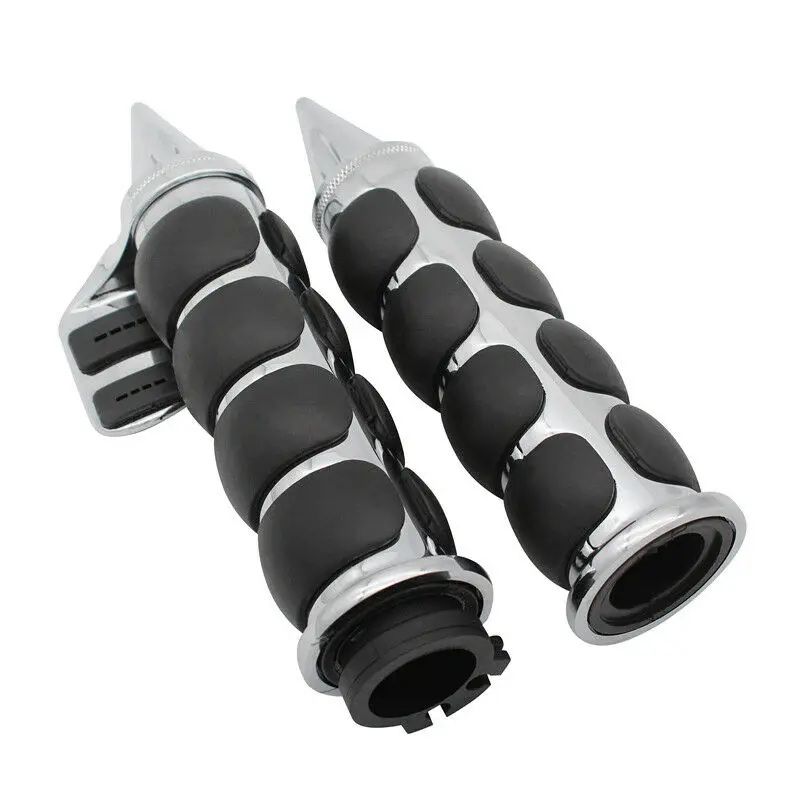 

7/8'' 22mm Handle Bar Hand Grips For Harley Suzuki Honda Yamaha Kawasaki