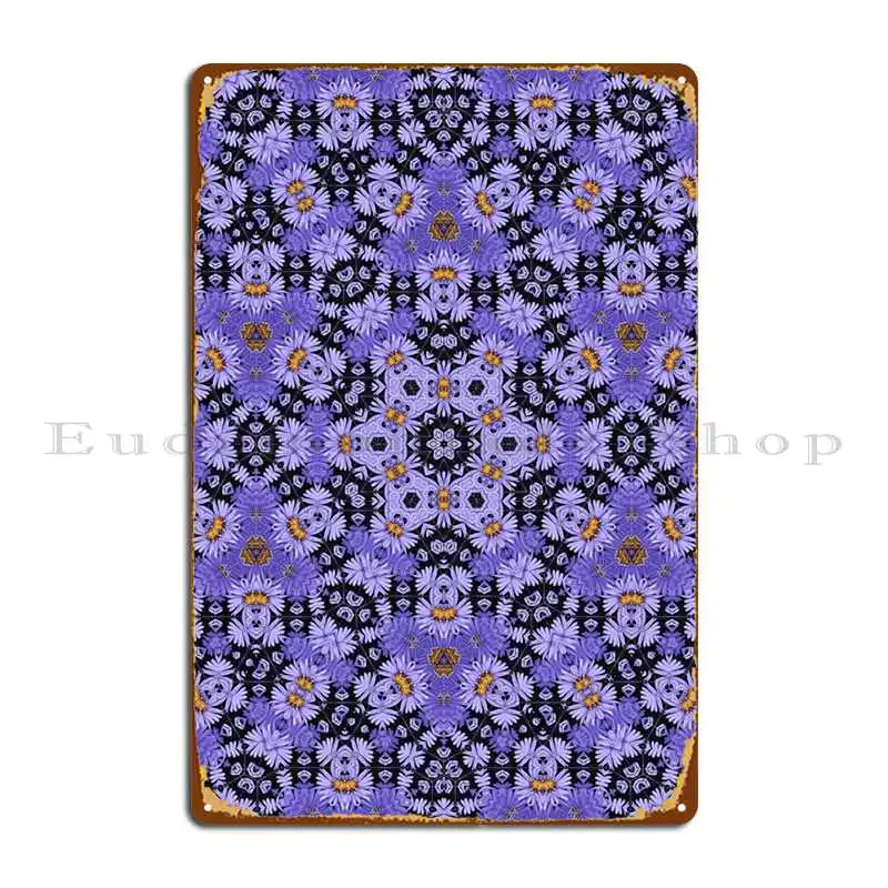 

Сиреневый калейдоскоп 1 металлические знаки для украшения стен паба кухни клуба жестяной знак плакат