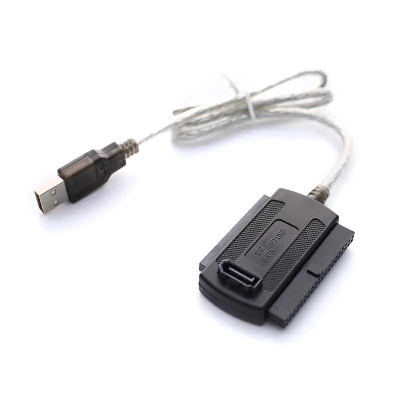 

3 IN 1 USB 2.0 To IDE SATA Converter Adapter Cable Tool Kit For 2.5 3.5 Hard Drive Disk HDD Data Transfer Backup Cloning