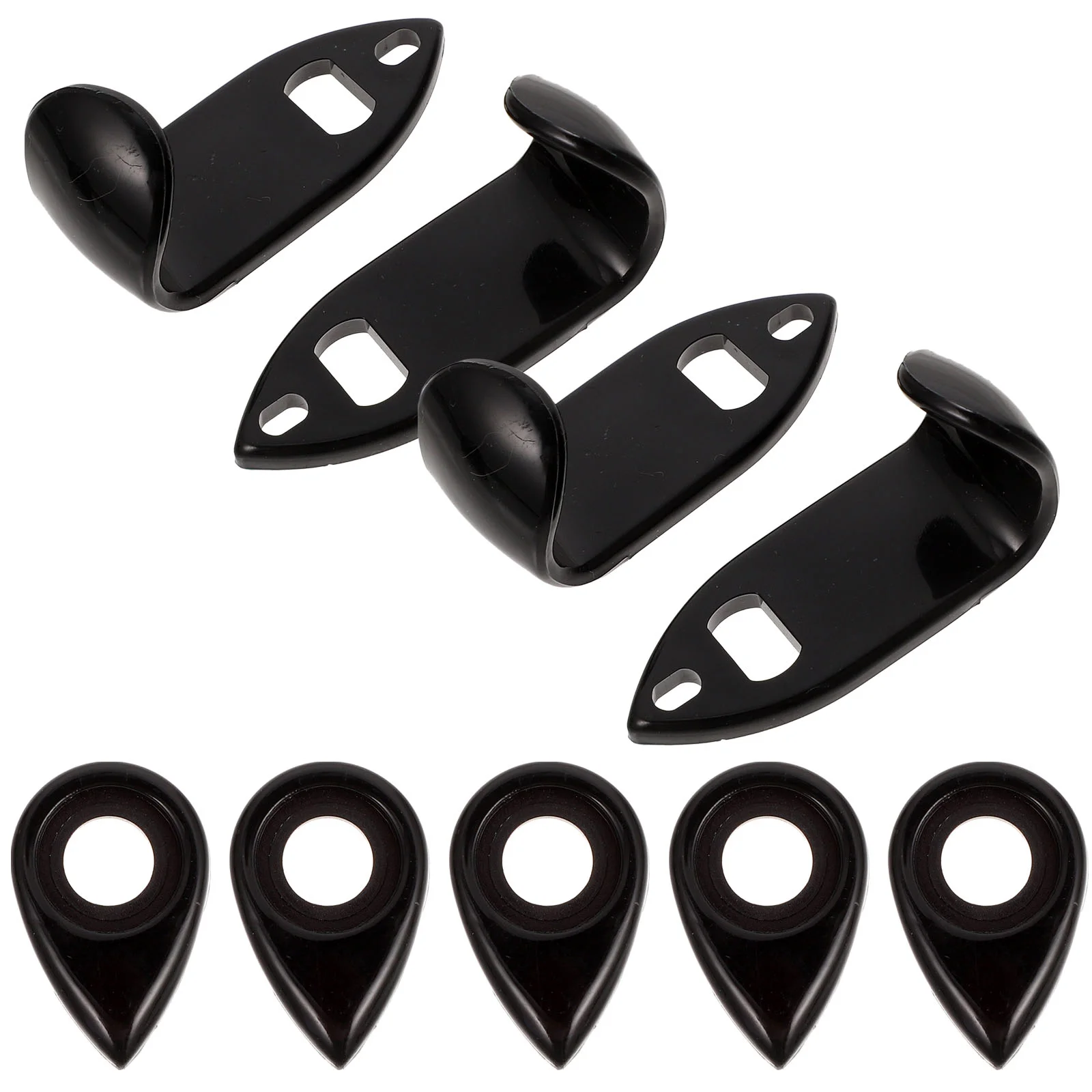 

5 Sets Sax Thumb Protectors Saxophone Thumb Rest Hook Cushion Instruments Accessories for Sax Thumb Hook