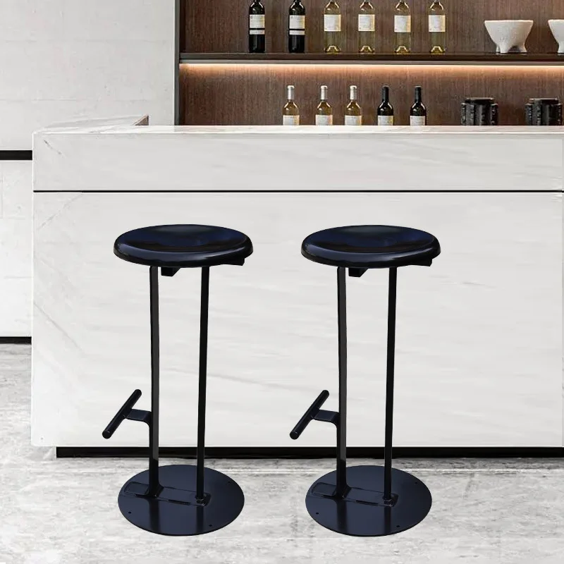 

O157 Bar chair light luxury creative stool Bar chair cashier stool Milk tea shop with modern simple stool bar stool
