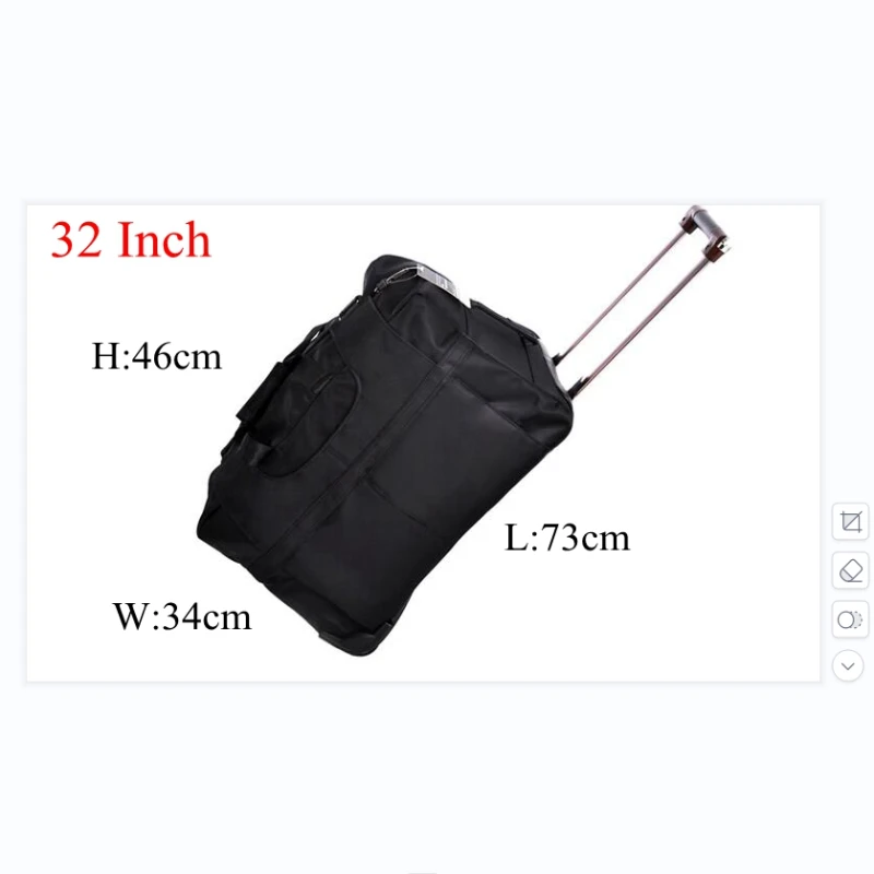 

32 Inch Travel Trolley Bags Men Rolling Luggage Bags Suitcase Large Capacity Women Wheeled Bag Travel Baggage Bag on Wheels