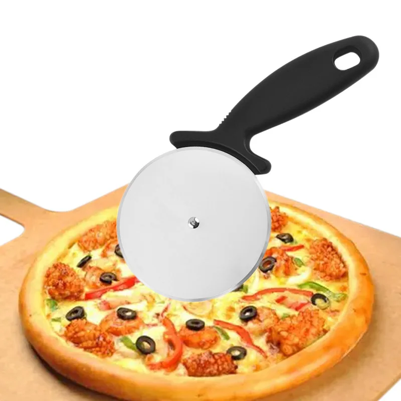 

Portable Pie Pizza Shovel Baking Bread Rocker Cutter Chopper