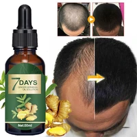 ginger hair growth essential oil hair loss treatment menwomen hereditary hair loss seborrheic alopecia 10203050ml
