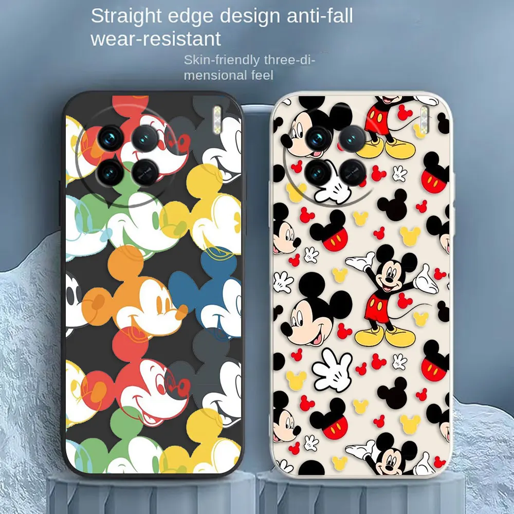 

Mickey Minnie Mouse Mange Phone Case For VIVO X21I X21S X23 X27 X30 X50 X60 X70 X90 5G PRO PLUS Colour Liquid Case Funda Shell