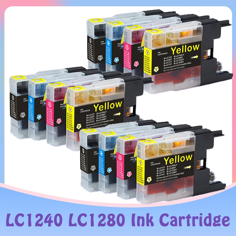 

Compatible Ink Cartridge For LC12 LC40 LC71 LC73 LC75 LC400 LC1220 LC1240 For Brother Printer MFC-J6910CDW J6710CDW J840N