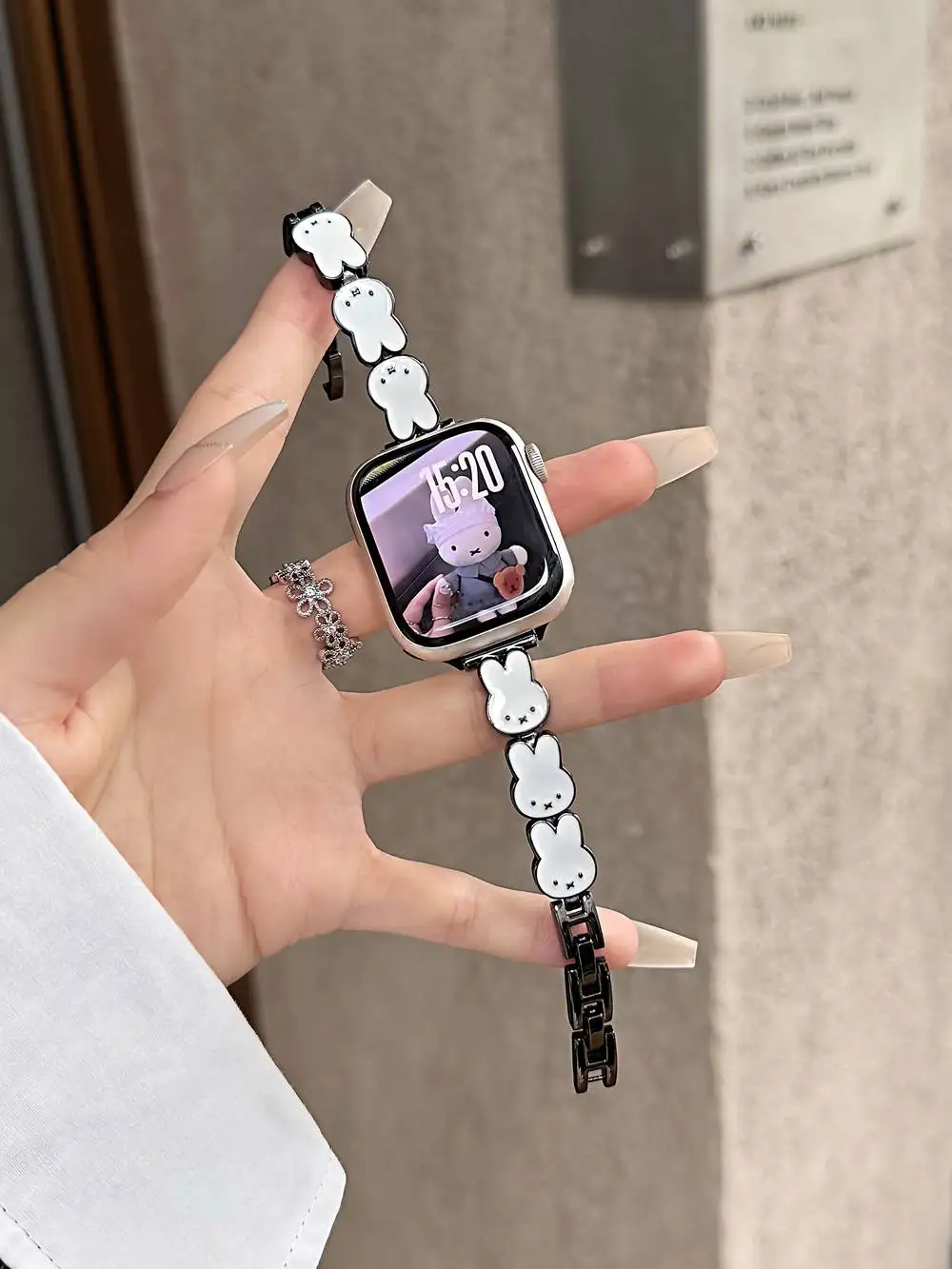 Фото Красивый браслет для Apple Watch, женский ремешок серии 11/8/7/6/10/9, 40 мм, 41 мм, 38 мм, 42 мм, 44 мм, 45 мм, 46 мм, ремешок №3