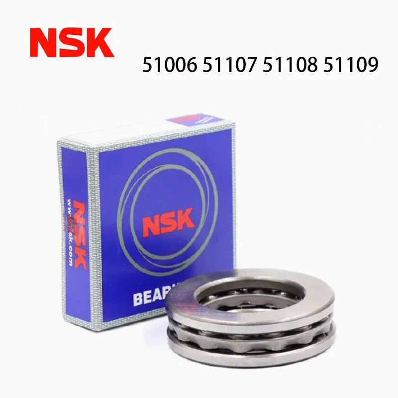 Japan NSK Flat Thrust Ball Bearing подвесной подшипник 51106 51107 51108 51109 2022 Hot Sale