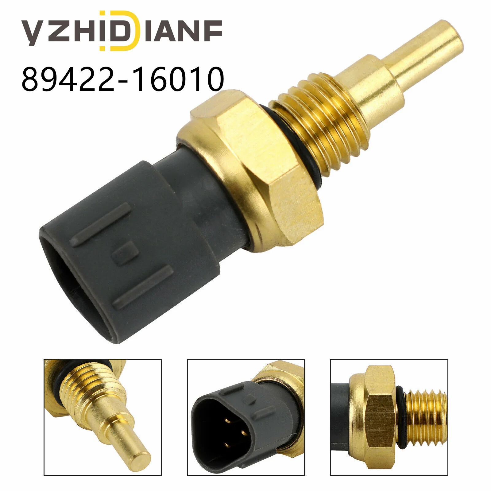 

1pc 89422-16010 Water Temperature Sensor For Toyota- Camry Corolla Hiace Paseo Yaris Mazda- MX-5 323 626 BT-50 8942222030