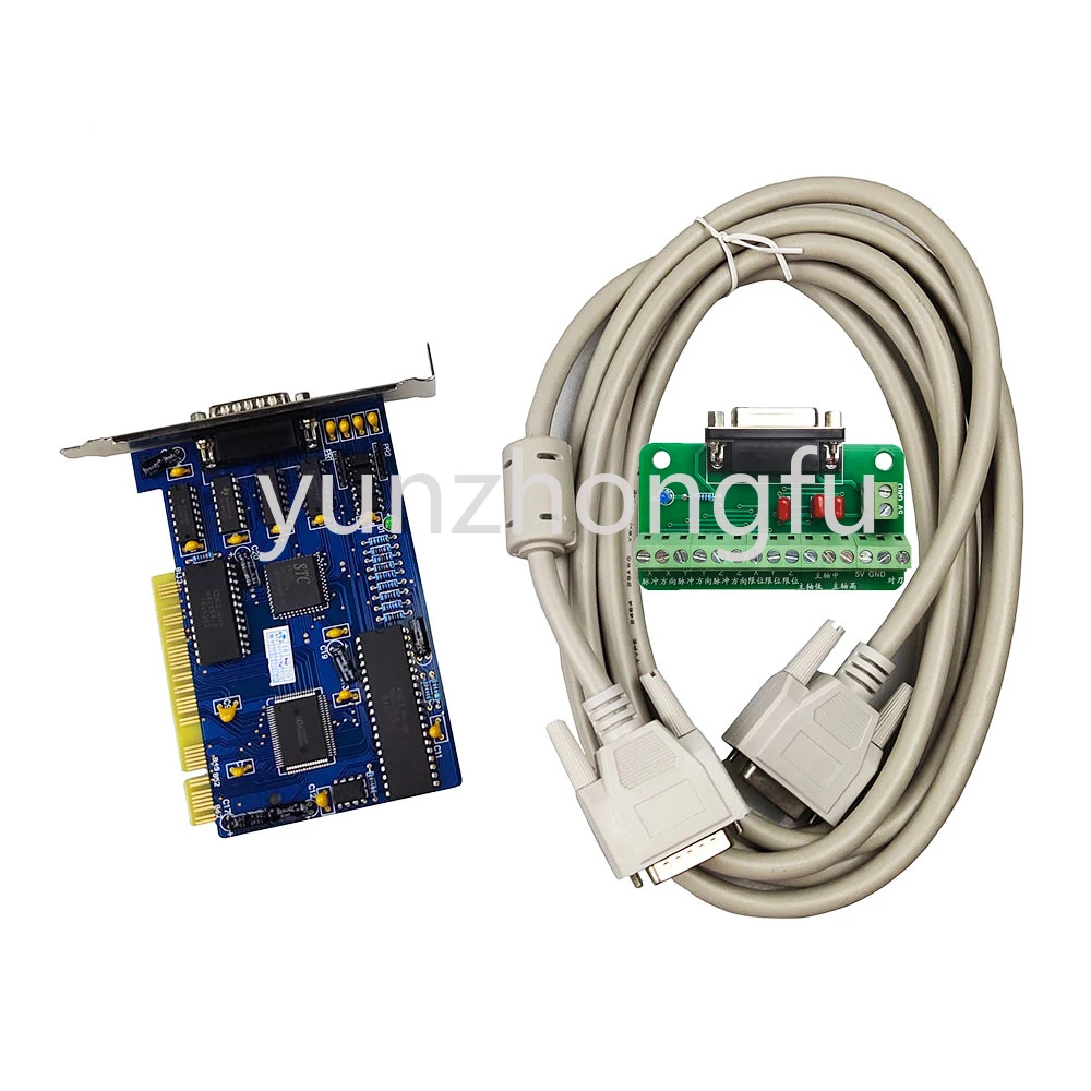 Комплект контроллеров 3 ejes NC Studio PCI Motion Ncstudio для френера с захватом обработанного