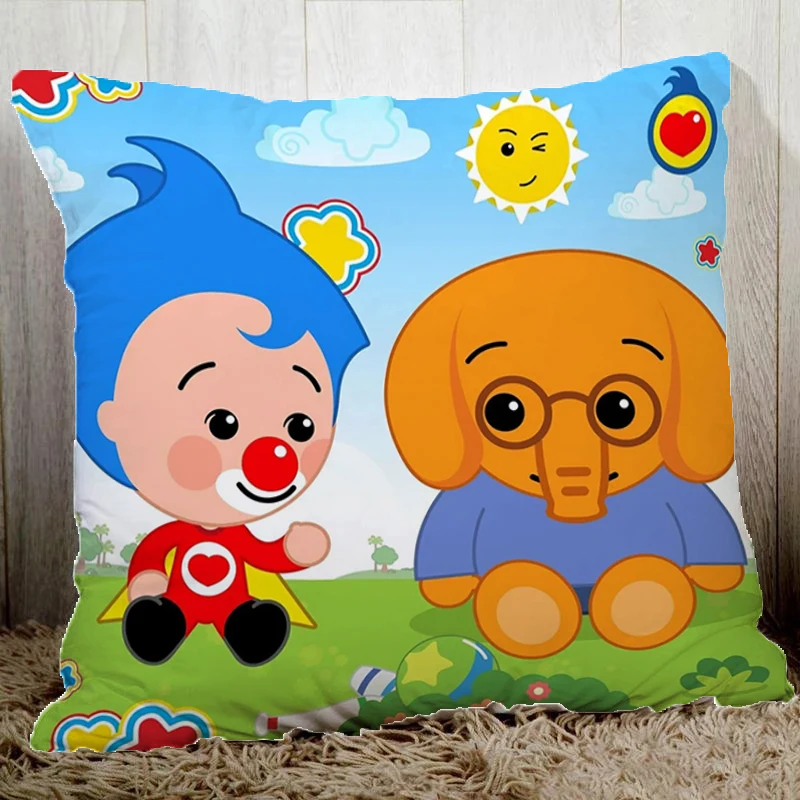 

Plim Plim Pillowcase Pillow Covers Decorative Short Plush Car Sofa Pillowcases for Pillows Decor Home Cushion Cover Bed 45*45