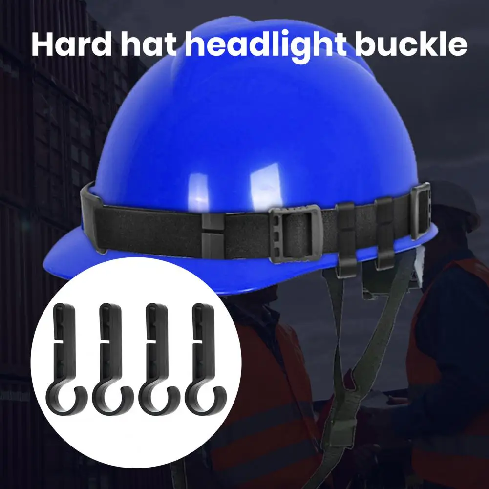 

4 шт. Удобная фиксированная Пряжка без заусенцев Пряжка для фары для майнинга антиокислительная головка для майнинга фиксированная Зажимная головка для фары