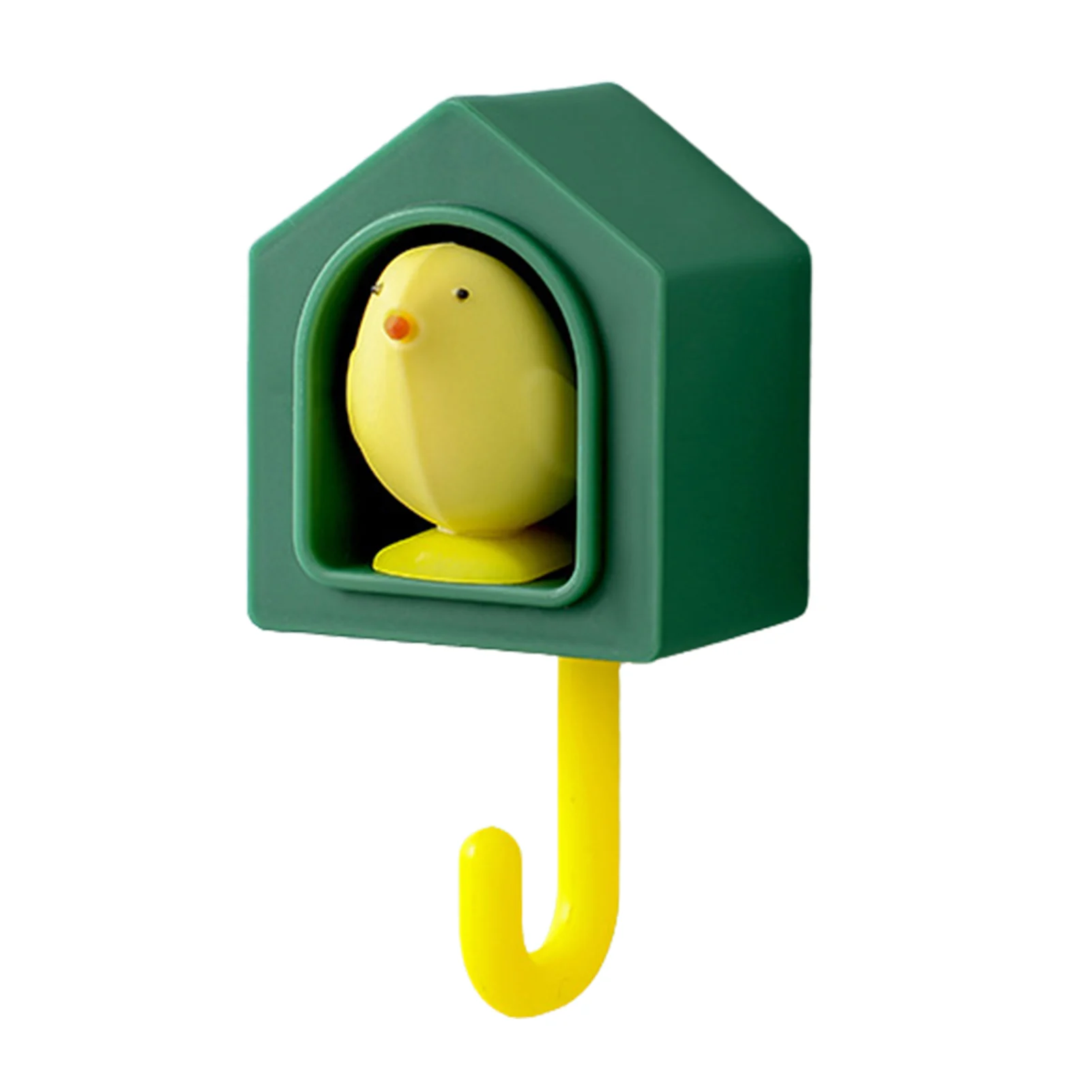 

Key Holder Bird House Mini Birds Nest Keychain Holder Creative Cute Cartoon Hook For Home Use Room Decorations